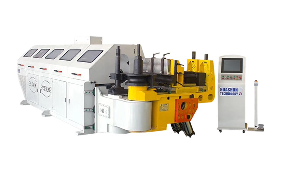 CNC L-serie volautomatische buisbuigmachine met servohydraulische bediening