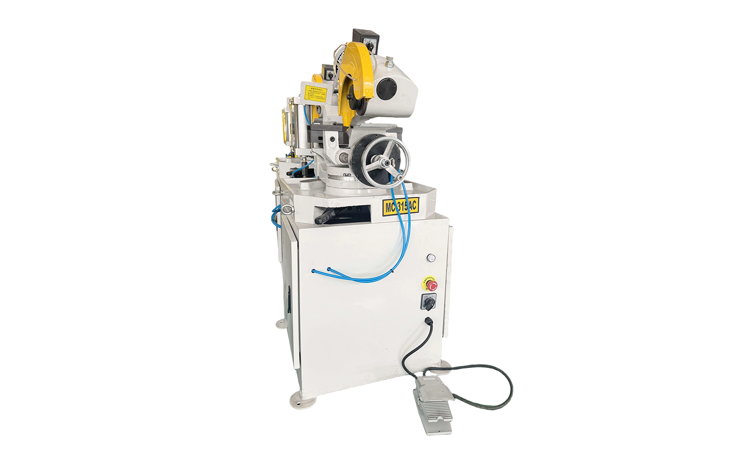 AC-serie luchtaangedreven semi-automatische pijpsnijmachine