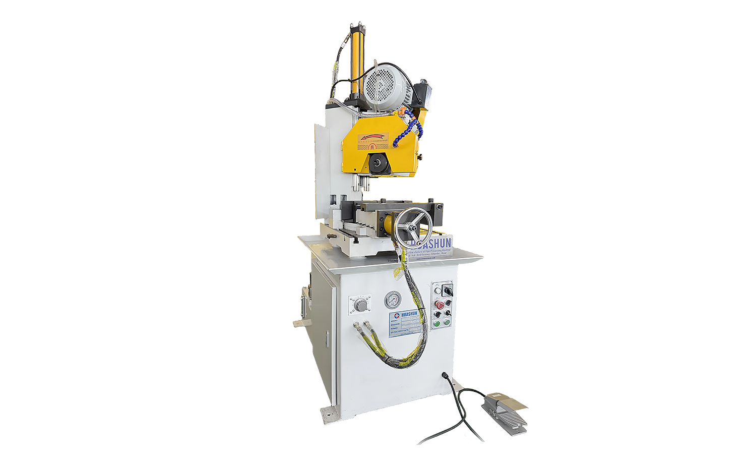 V-serie semi-automatische hydraulische metaalcirkelzaagmachine
