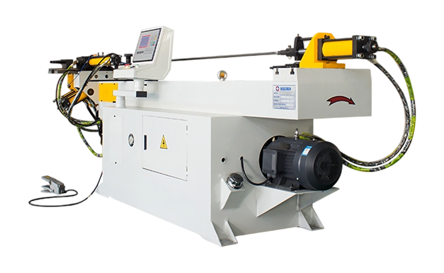 Hydraulische buisbuiger uit de NC S-serie met eenvoudige programma-instelling