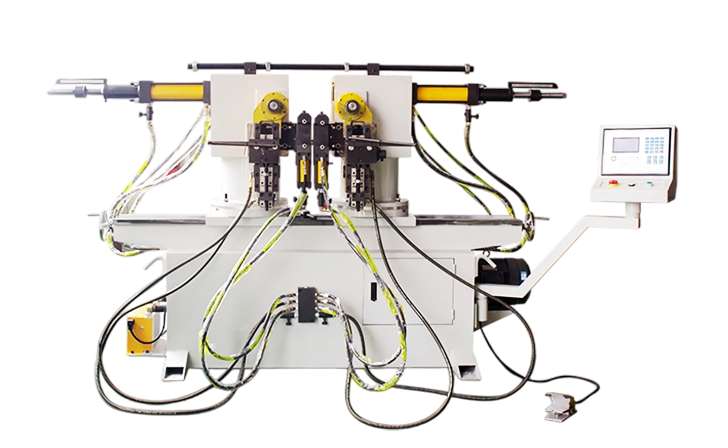 Roterende dubbelkops multi-buigpijpmachine