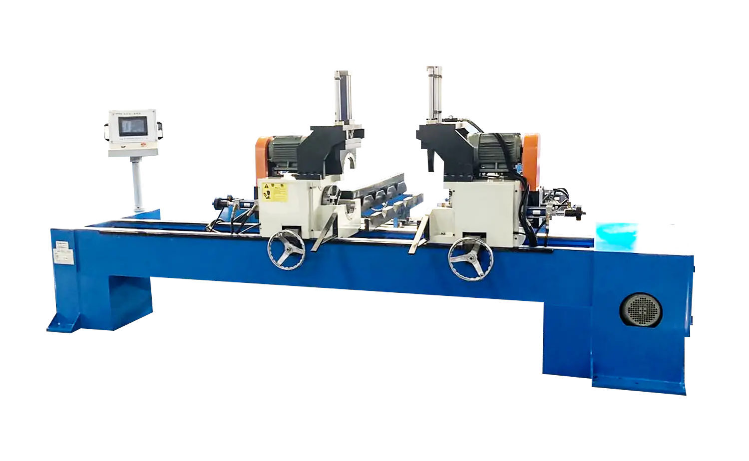 DEF SM-serie hoge snelheid semi-automatische afschuinmachine met dubbele balhoofdbuis
