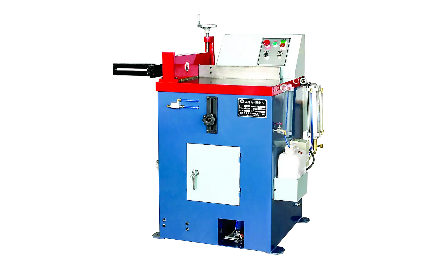 ES455 Semi-automatische aluminiumsnijmachine met hoeksnijfunctie