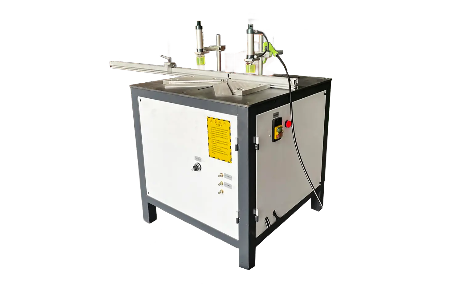 ES500 Semi-automatische aluminium buissnijmachine met hoeksnijfunctie