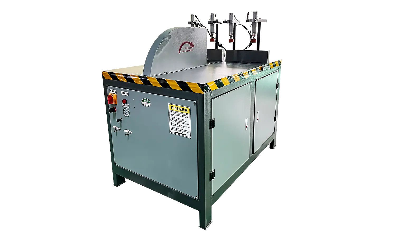 ES550 Semi-automatische aluminium snijmachine voor grote profielen en buizen