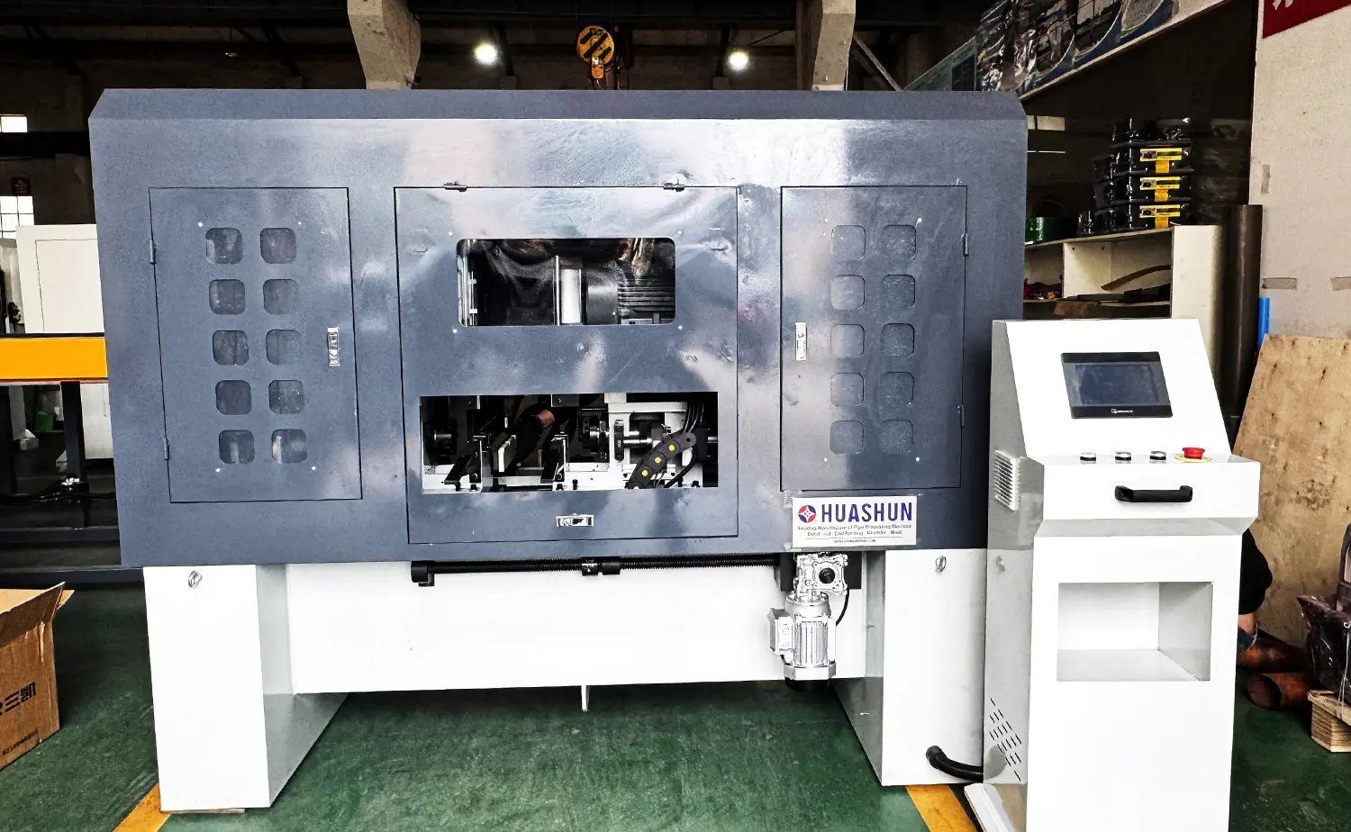 DEF80CNC-serie servobuisafschuinmachine met hoge stabiliteit