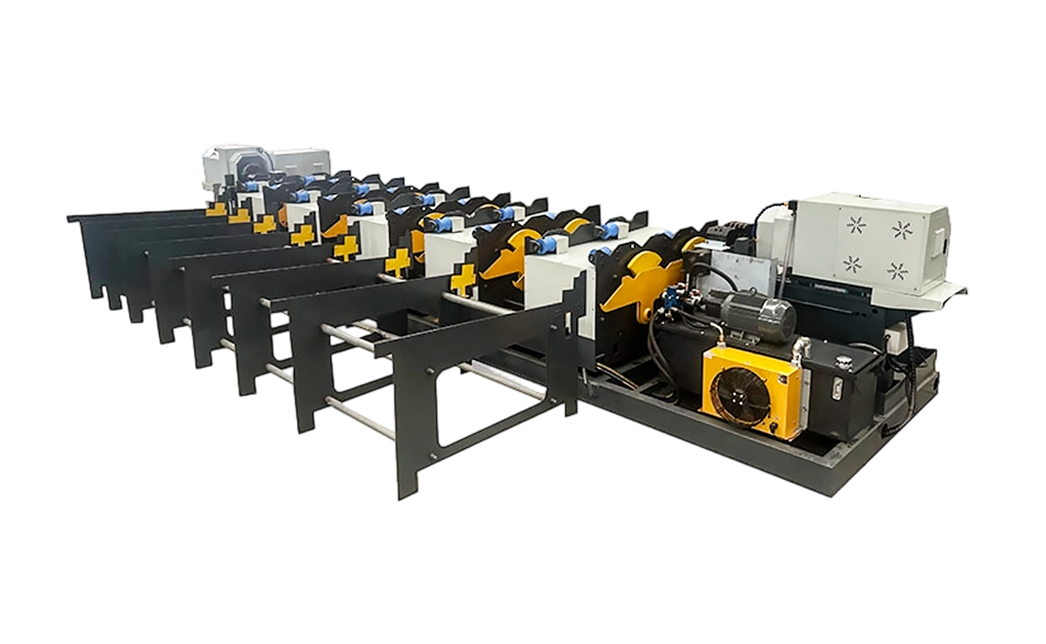 Automatische pijpdraadsnijmachine met dubbele kop