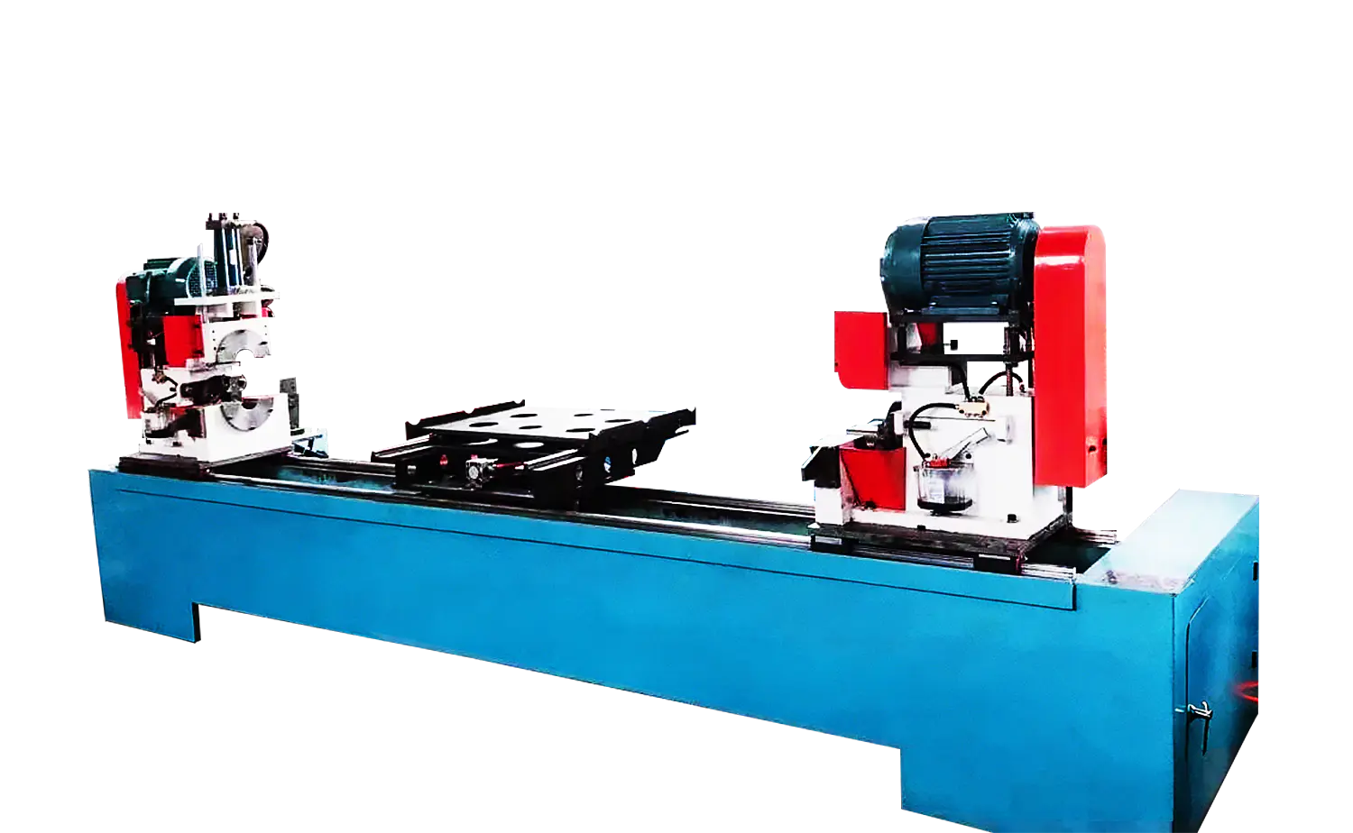 DEF PV-serie hydraulische buisafschuinmachine met dubbele kop