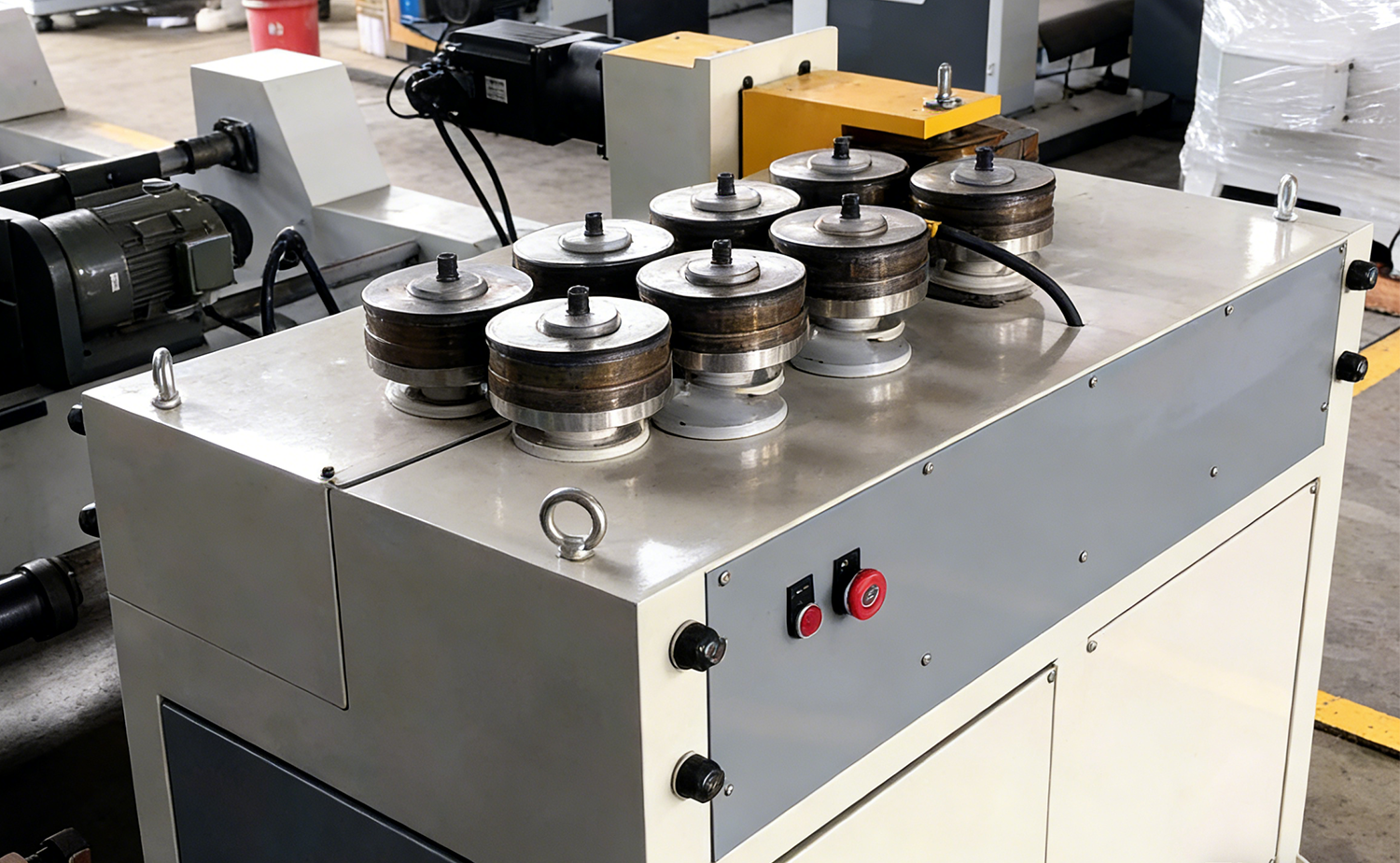 GY40 CNC-serie snelle dunwandige buisrolbuigmachine