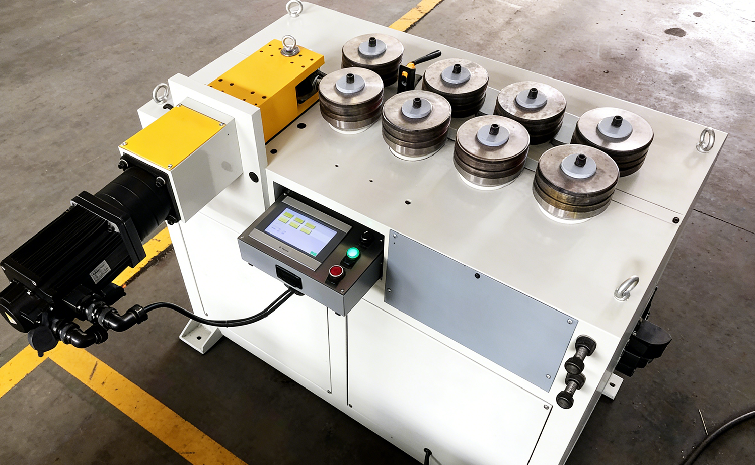 GY40 CNC-serie snelle dunwandige buisrolbuigmachine