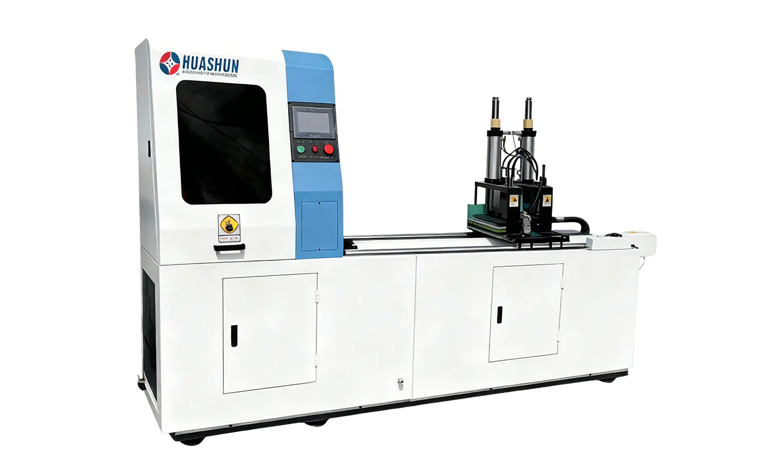 Aluminiumsnijmachine uit de CNC505-serie met smeersysteem