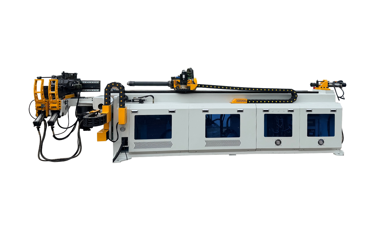 CNC S-serie volautomatische buisbuigmachine met optionele simulatiefunctie